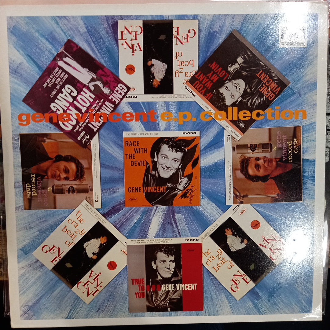 GENE VINCENT - EP COLLECTION (New VINYL 1989 U.K. M- EX+)